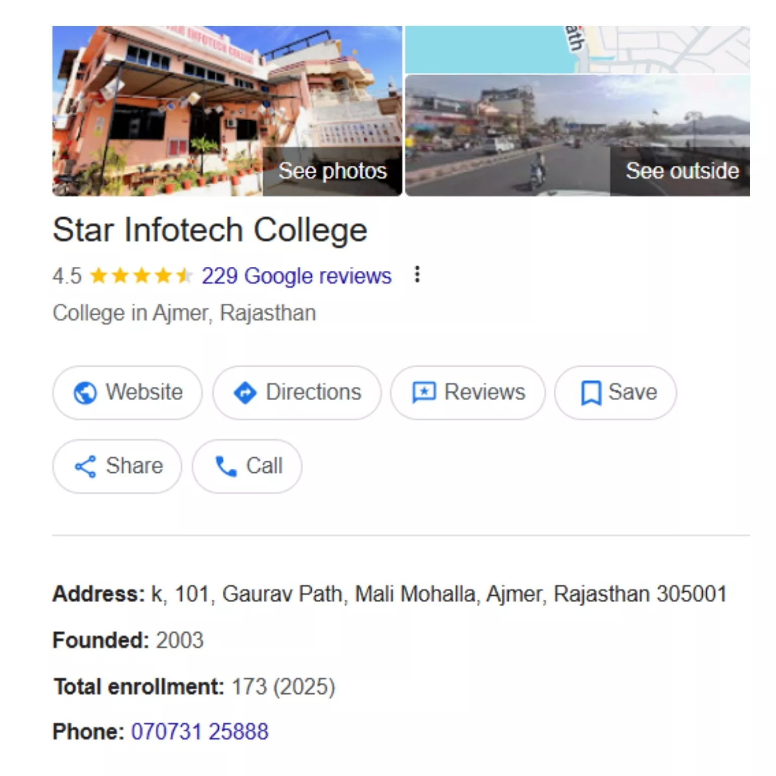 Star Infotech College