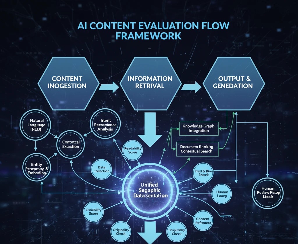 AI Content Evaluation Flow