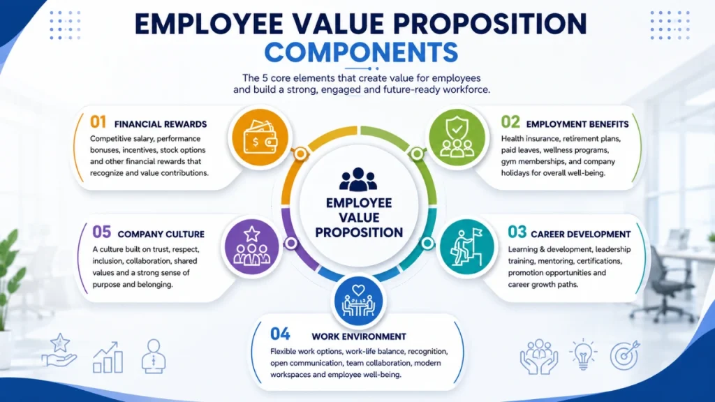 Employee value proposition components