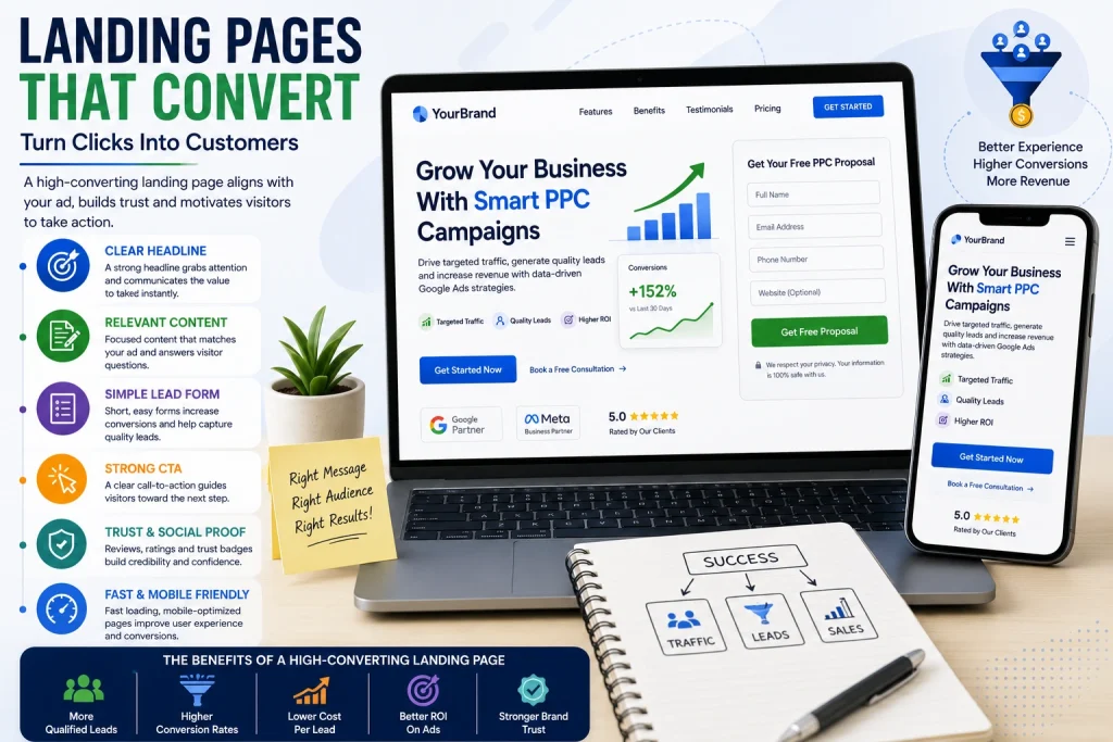 Landing page that convert