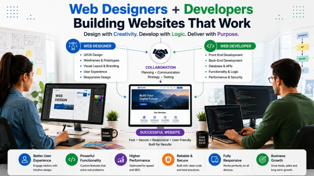 Understanding the Role of Web Designers and Developers