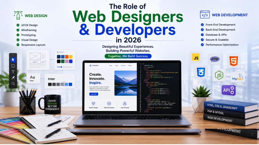 What Is the Role of Web Designers and Developers