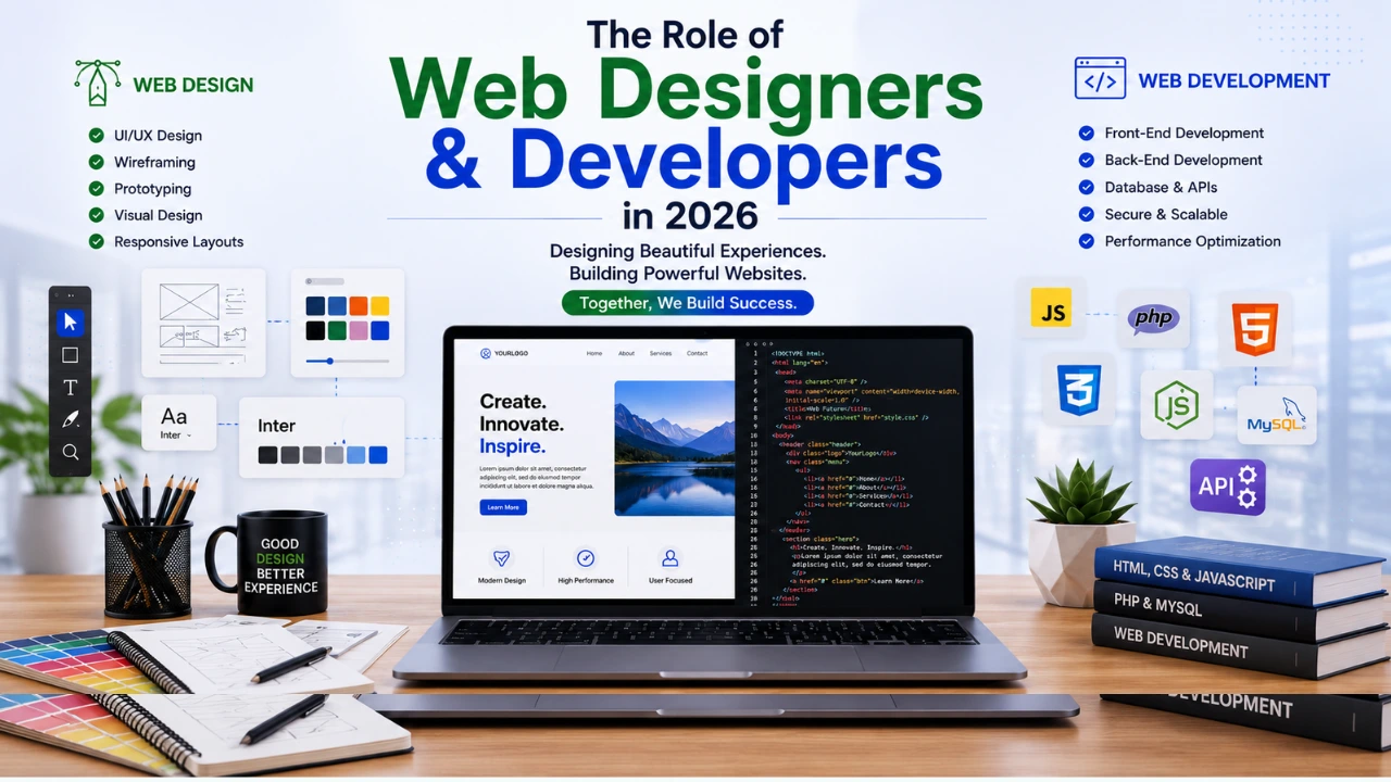 What Is the Role of Web Designers and Developers